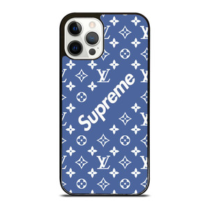 NEW SUPREME BLUE PATTERN iPhone 12 Pro Case NEW SUPREME BLUE PATTERN iPhone 12 Pro Case