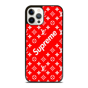 NEW SUPREME RED PATTERN iPhone 12 Pro Case NEW SUPREME RED PATTERN iPhone 12 Pro Case