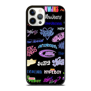 NEWJEANS STICKER COLLAGE iPhone 12 Pro Case