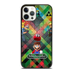 NINTENDO SWITCH GAME COLLECTION iPhone 12 Pro Case NINTENDO SWITCH GAME COLLECTION iPhone 12 Pro Case