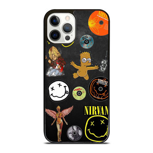 NIRVANA BAND COLLAGE iPhone 12 Pro Case NIRVANA BAND COLLAGE iPhone 12 Pro Case
