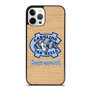 NORTH CAROLINA TAR HEELS WOODEN LOGO iPhone 12 Pro Case