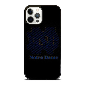NOTRE DAME IRISH LOGO PATTERN iPhone 12 Pro Case NOTRE DAME IRISH LOGO PATTERN iPhone 12 Pro Case