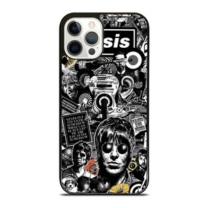 OASIS ROCK BAND POSTER iPhone 12 Pro Case