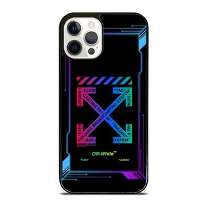 OFF WHITE BLACK NEBULA iPhone 12 Pro Case