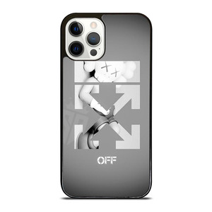 OFF WHITE KAWS iPhone 12 Pro Case
