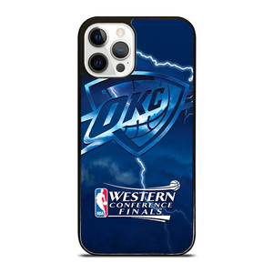 OKLAHOMA CITY THUNDER BASKETBALL iPhone 12 Pro Case OKLAHOMA CITY THUNDER BASKETBALL iPhone 12 Pro Case
