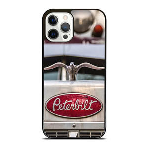 PETERBILT TRUCK METAL EMBLEM iPhone 12 Pro Case PETERBILT TRUCK METAL EMBLEM iPhone 12 Pro Case