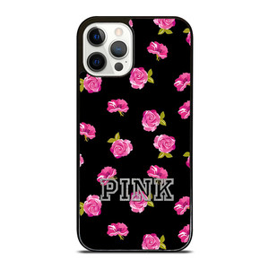 PINK VICTORIA SECRET ROSES iPhone 12 Pro Case PINK VICTORIA SECRET ROSES iPhone 12 Pro Case