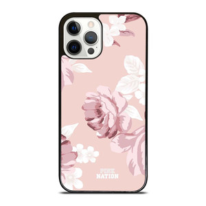 PINK VICTORIA'S SECRET FLOWER iPhone 12 Pro Case PINK VICTORIA'S SECRET FLOWER iPhone 12 Pro Case