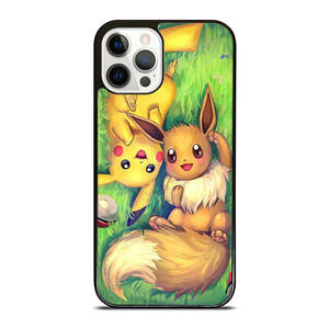 POKEMON EEVEE AND PIKACHU iPhone 12 Pro Case