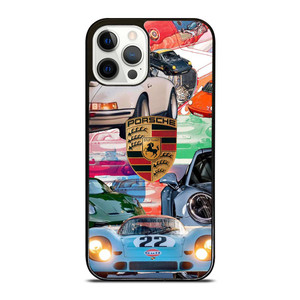 PORSCHE COLLAGE POSTER iPhone 12 Pro Case PORSCHE COLLAGE POSTER iPhone 12 Pro Case
