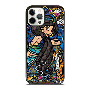 Princess Jasmine Aladdin Fairy Tale Stained iPhone 12 Pro Case Princess Jasmine Aladdin Fairy Tale Stained iPhone 12 Pro Case