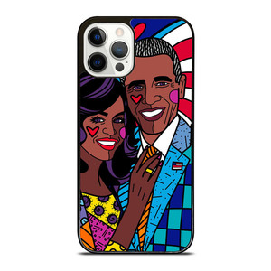 ROMERO BRITTO BARACK OBAMA iPhone 12 Pro Case