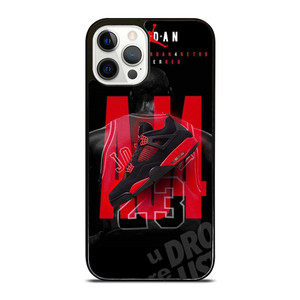SHOES THUNDER RED JORDAN iPhone 12 Pro Case