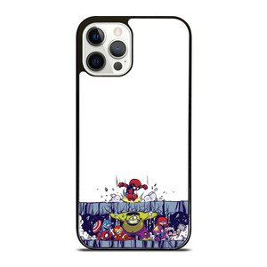 SPIDERMAN VS ALL MARVEL HEROES KAWAII iPhone 12 Pro Case SPIDERMAN VS ALL MARVEL HEROES KAWAII iPhone 12 Pro Case