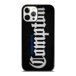 STRAIGHT OUTTA COMPTON EMBOSS iPhone 12 Pro Case STRAIGHT OUTTA COMPTON EMBOSS iPhone 12 Pro Case