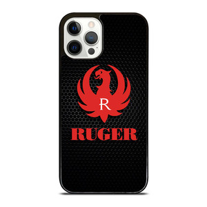 STURM RUGER FIREARM METAL SYMBOL iPhone 12 Pro Case STURM RUGER FIREARM METAL SYMBOL iPhone 12 Pro Case