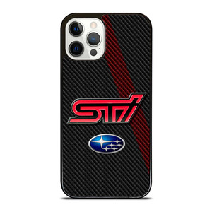SUBARU STI CARBON LOGO iPhone 12 Pro Case SUBARU STI CARBON LOGO iPhone 12 Pro Case