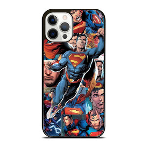 SUPERMAN COLLAGE SUPERHERO iPhone 12 Pro Case SUPERMAN COLLAGE SUPERHERO iPhone 12 Pro Case