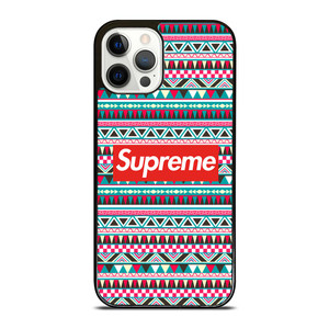 SUPREME AZTEC PATTERN iPhone 12 Pro Case