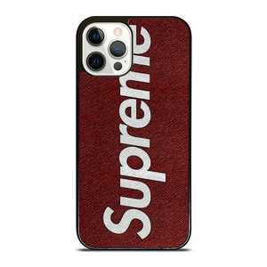 SUPREME LOGO ON CANVAS iPhone 12 Pro Case