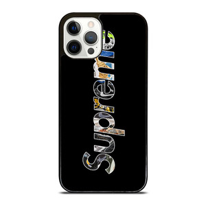 SUPREME NIKE SNEAKERS BLACK iPhone 12 Pro Case SUPREME NIKE SNEAKERS BLACK iPhone 12 Pro Case