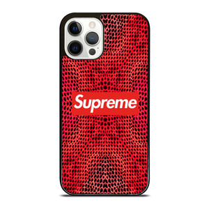 SUPREME RED SNAKE SKIN iPhone 12 Pro Case SUPREME RED SNAKE SKIN iPhone 12 Pro Case