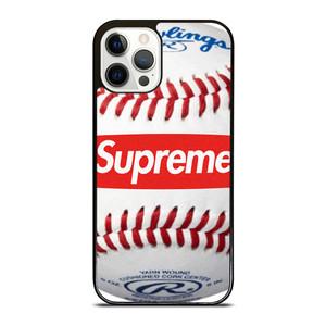 SUPREME X RAWLINGS BASEBALL iPhone 12 Pro Case