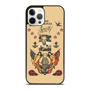 TATTOO SAILOR JERRY FACE iPhone 12 Pro Case TATTOO SAILOR JERRY FACE iPhone 12 Pro Case