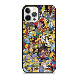 THE SIMPSONS ALL COLLAGE iPhone 12 Pro Case THE SIMPSONS ALL COLLAGE iPhone 12 Pro Case