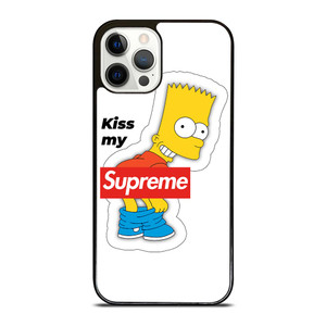 THE SIMPSONS KISS MY SUPREME iPhone 12 Pro Case THE SIMPSONS KISS MY SUPREME iPhone 12 Pro Case