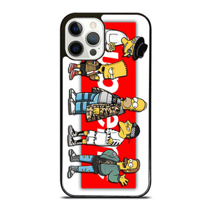THE SIMPSONS SUPREME HYPEBEAST iPhone 12 Pro Case THE SIMPSONS SUPREME HYPEBEAST iPhone 12 Pro Case