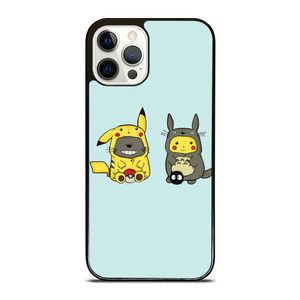 TOTORO X PIKACHU CARTOON iPhone 12 Pro Case TOTORO X PIKACHU CARTOON iPhone 12 Pro Case