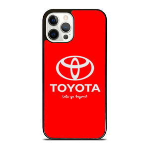 TOYOTA LETS GO BEYOND LOGO RED iPhone 12 Pro Case