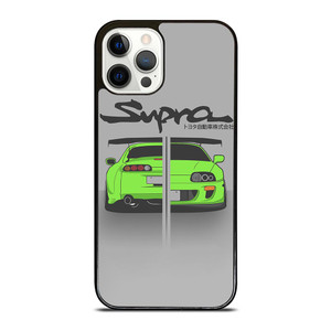 TOYOTA SUPRA CAR CLIPART iPhone 12 Pro Case