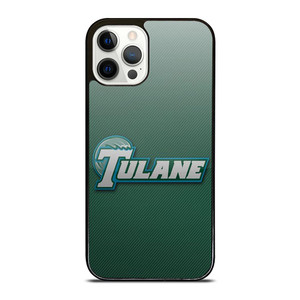 TULANE UNIVERSITY LOGO CARBON iPhone 12 Pro Case