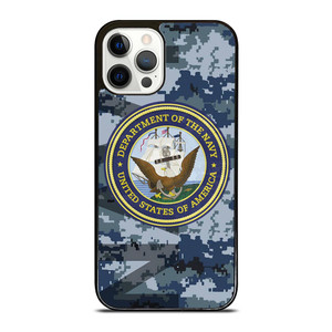 US NAVY CAMO LOGO iPhone 12 Pro Case US NAVY CAMO LOGO iPhone 12 Pro Case