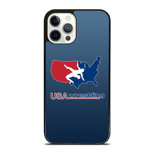 USA WRESTLING SYMBOL iPhone 12 Pro Case USA WRESTLING SYMBOL iPhone 12 Pro Case