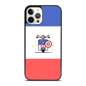 VESPA CAPTAIN AMERICA iPhone 12 Pro Case VESPA CAPTAIN AMERICA iPhone 12 Pro Case