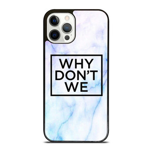 WHY DONT WE MARBLE LOGO iPhone 12 Pro Case WHY DONT WE MARBLE LOGO iPhone 12 Pro Case
