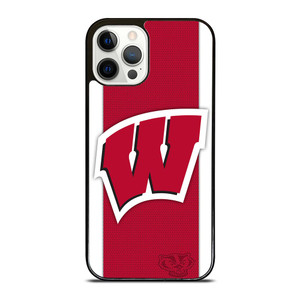 WISCONSIN BADGERS LOGO iPhone 12 Pro Case