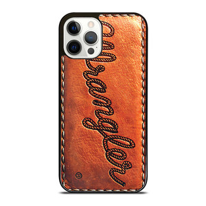 WRANGLER JEANS LOGO LEATHER iPhone 12 Pro Case WRANGLER JEANS LOGO LEATHER iPhone 12 Pro Case