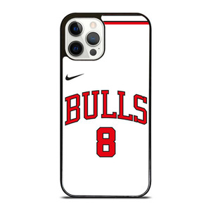 ZACH LAVINE CHICAGO BULLS WHITE iPhone 12 Pro Case ZACH LAVINE CHICAGO BULLS WHITE iPhone 12 Pro Case