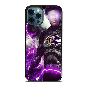 LAMAR JACKSON BALTIMORE RAVENS ART iPhone 12 Pro Max Case