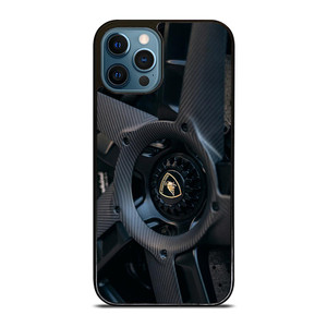 LAMBORGHINI CARBON WHEEL iPhone 12 Pro Max Case LAMBORGHINI CARBON WHEEL iPhone 12 Pro Max Case