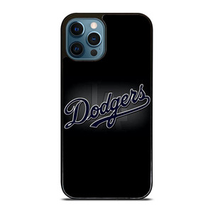 LOS ANGELES DODGERS BLACK LOGO iPhone 12 Pro Max Case