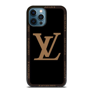 LOUIS VUITTON ROUND BLACK iPhone 12 Pro Max Case