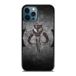 MANDALORIAN STAR WARS HEAD EMBLEM iPhone 12 Pro Max Case MANDALORIAN STAR WARS HEAD EMBLEM iPhone 12 Pro Max Case