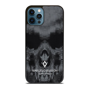 MARCELO BURLON SKULL LOGO iPhone 12 Pro Max Case MARCELO BURLON SKULL LOGO iPhone 12 Pro Max Case
